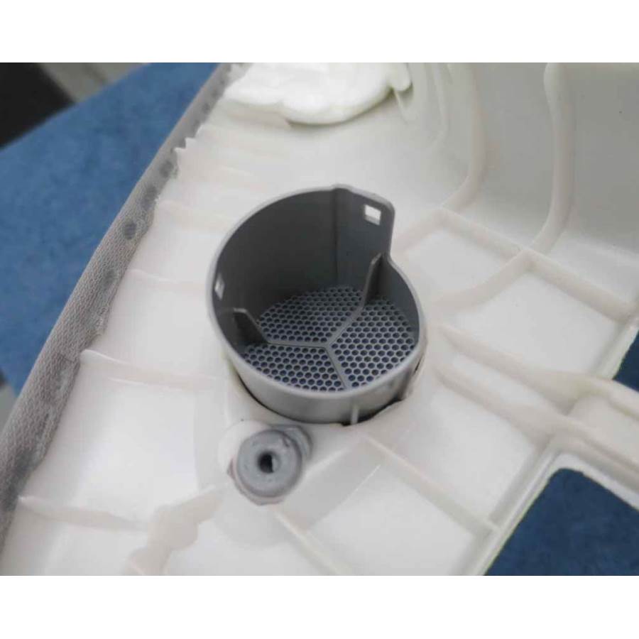 2015 Acura TLX Front pillar speaker removed