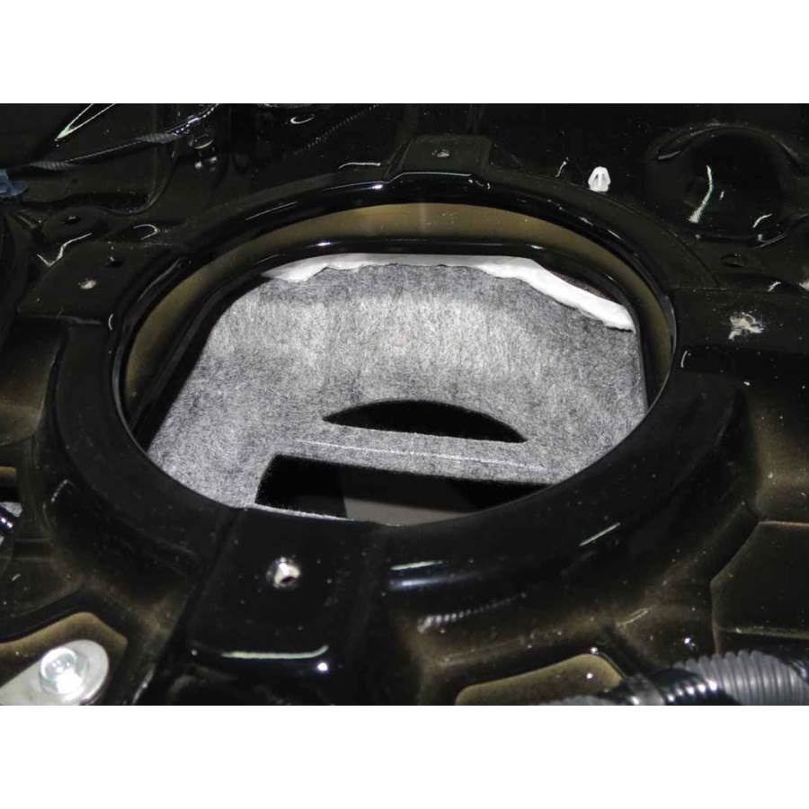 2015 Acura TLX Rear deck center speaker removed