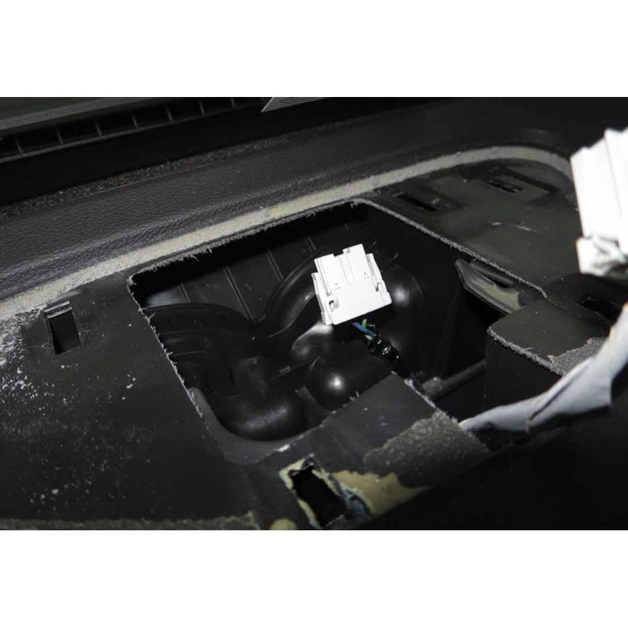 2015 Acura TLX Center dash speaker removed