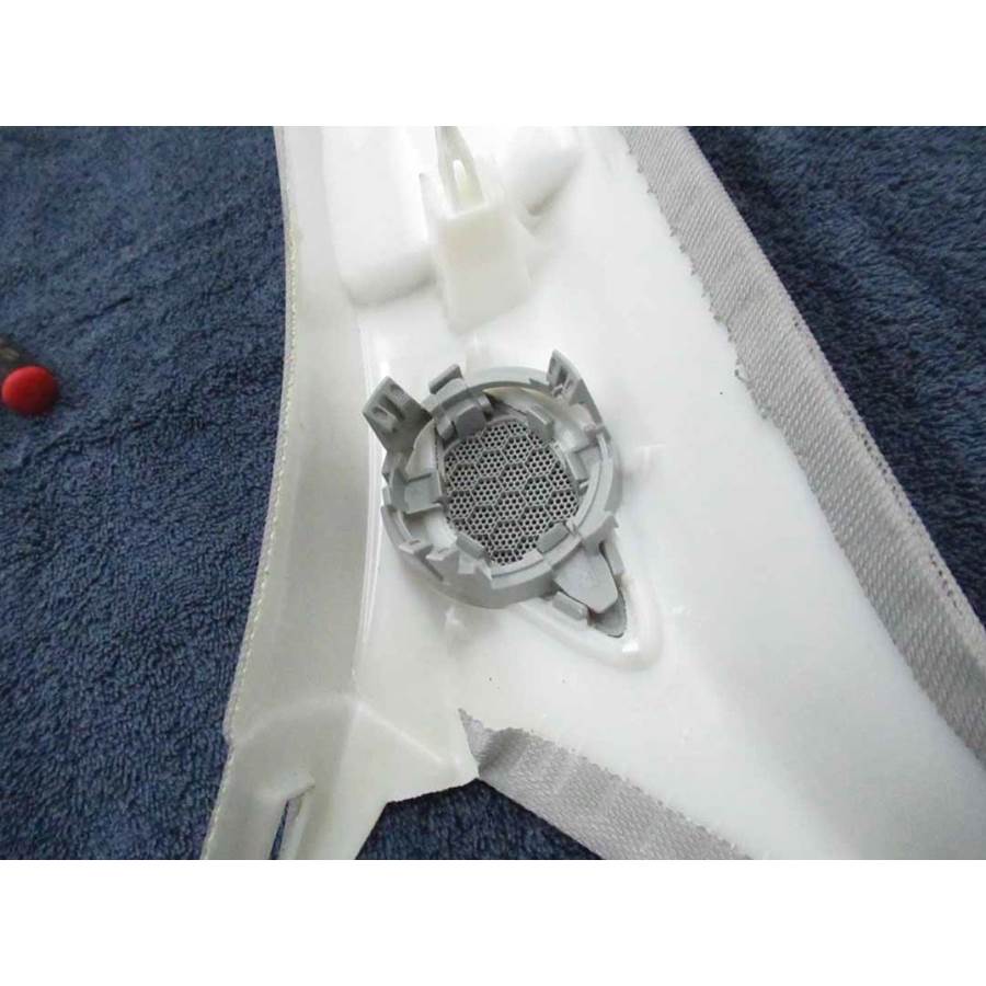 2018 Audi RS 3 Front pillar speaker removed