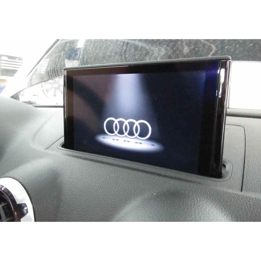 2018 Audi RS 3 Navigation screen