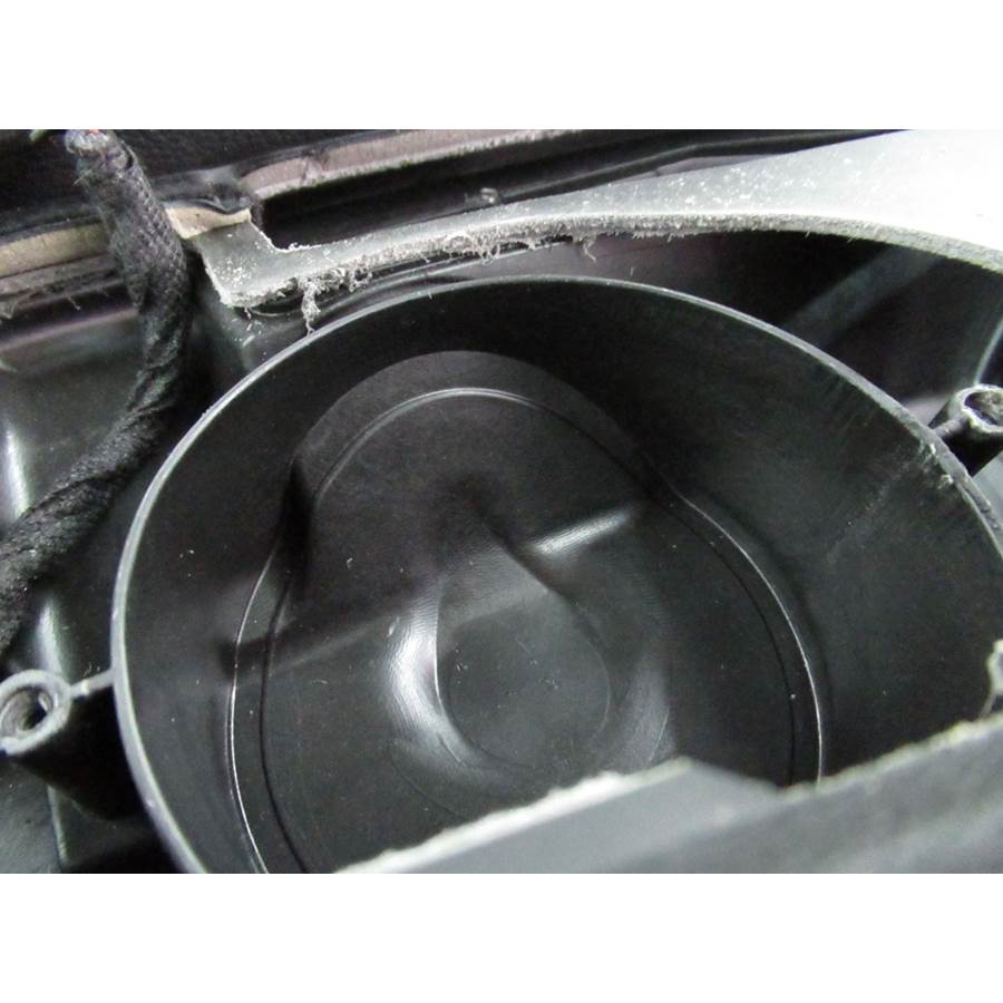 2018 Audi RS 3 Center dash speaker removed
