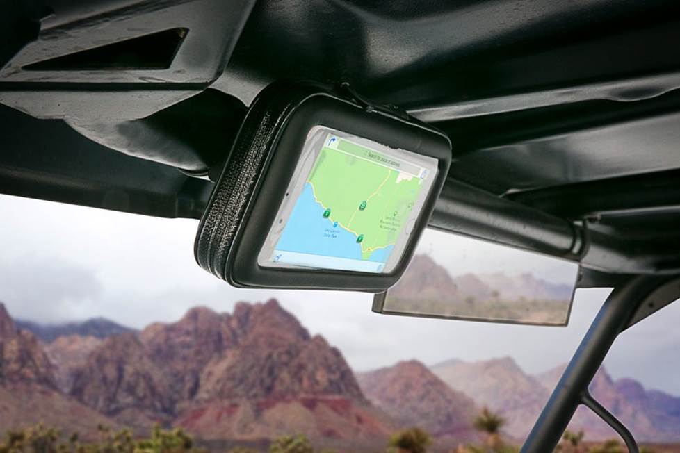 Waterproof phone mount