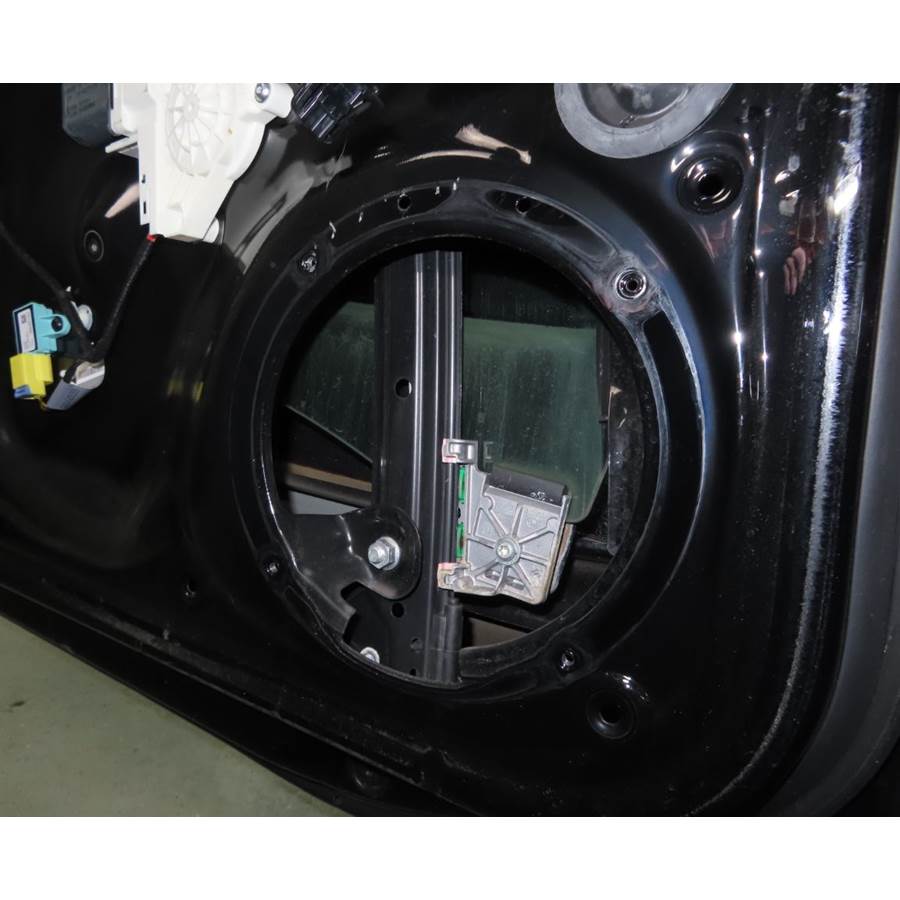 2015 Audi A5 Front door woofer removed