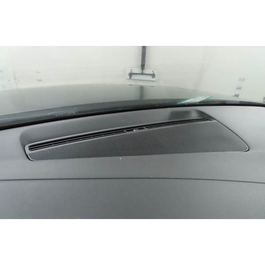 2015 Audi S5 Center dash speaker location