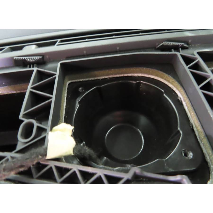 2015 Audi A5 Center dash speaker removed