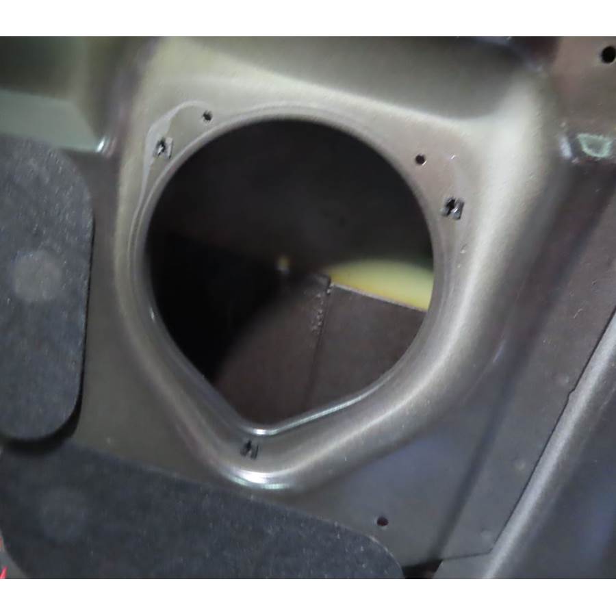 2016 Audi S5 Rear side panel speaker removed
