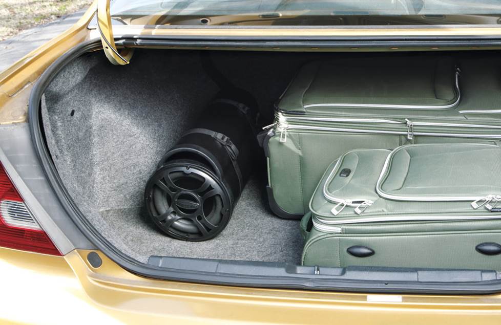 Bazooka in trunk