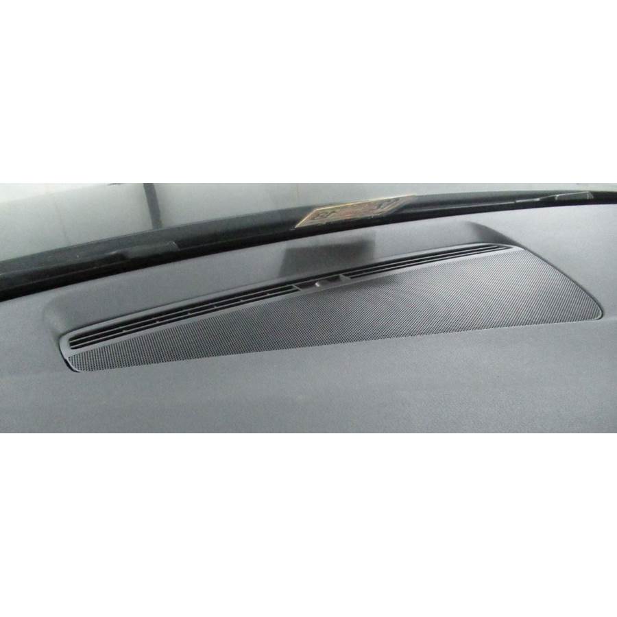 2014 Audi Allroad Center dash speaker location