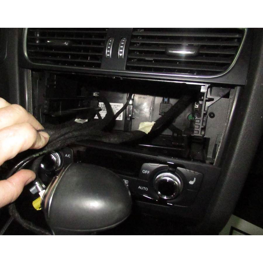 2015 Audi Allroad Factory radio removed