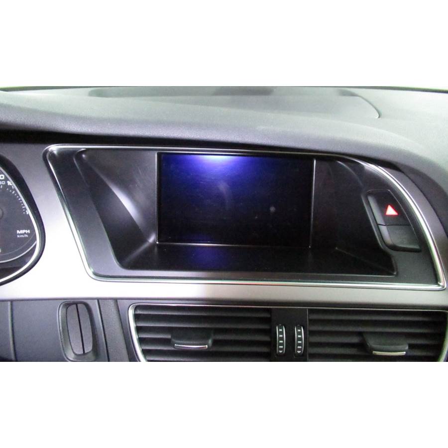2013 Audi Allroad Navigation screen