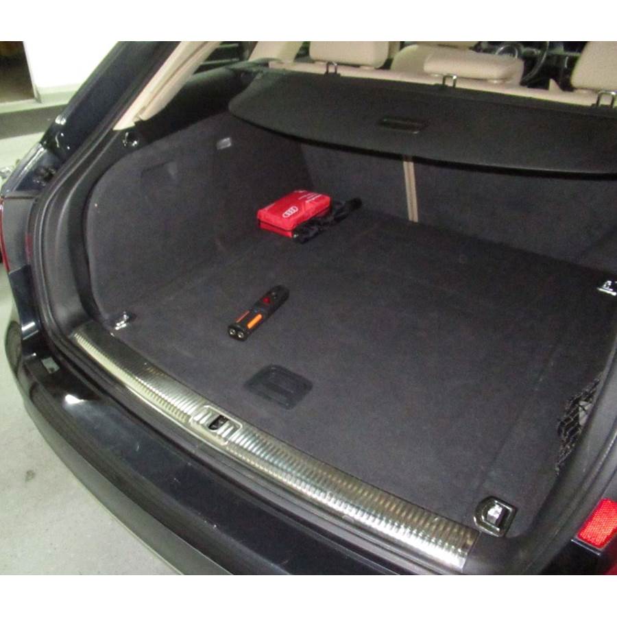 2015 Audi Allroad Factory amplifier location