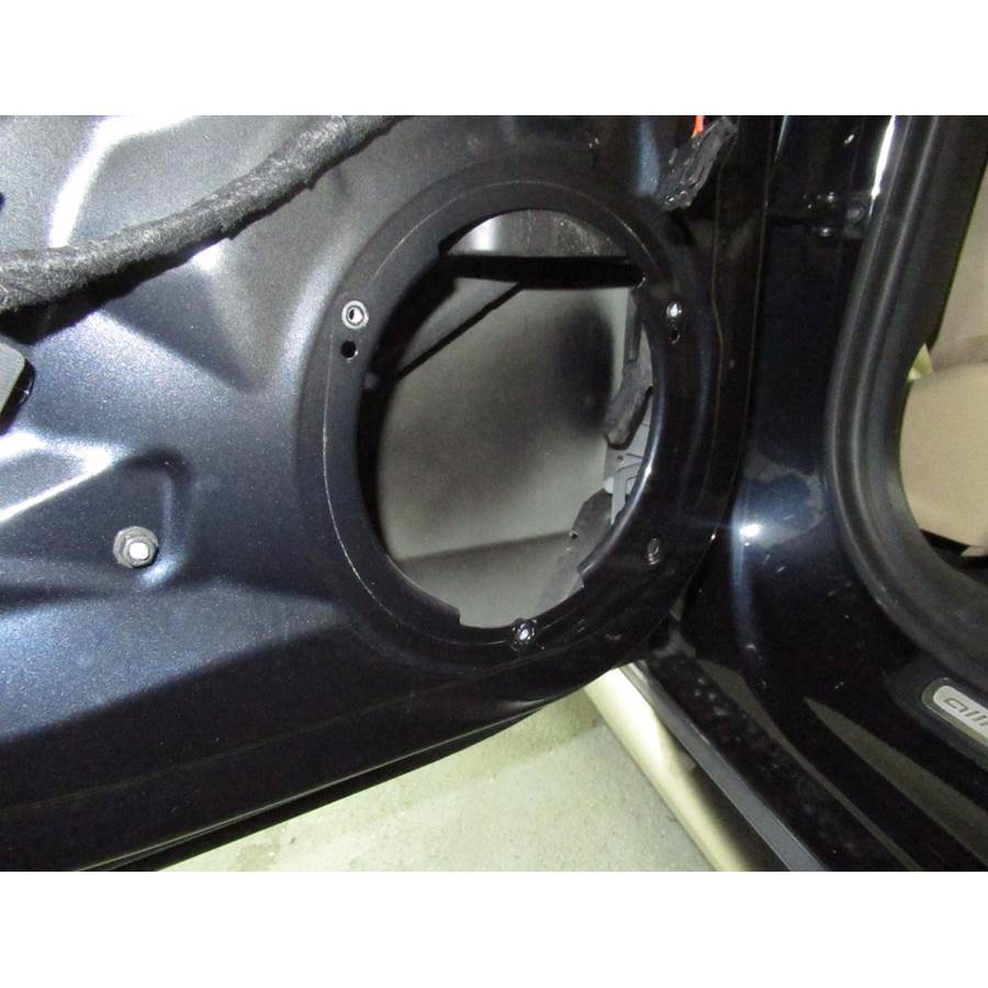 2014 Audi Allroad Rear door woofer removed