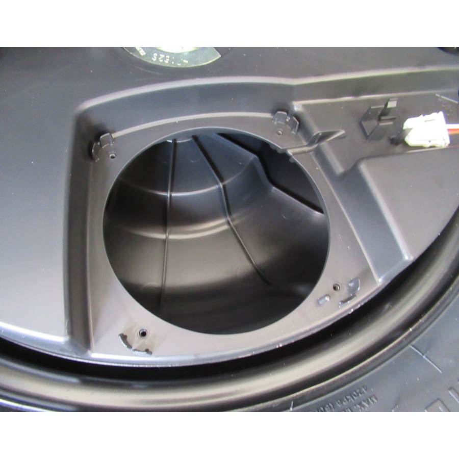 2016 Audi Q3 Under cargo floor speaker removed