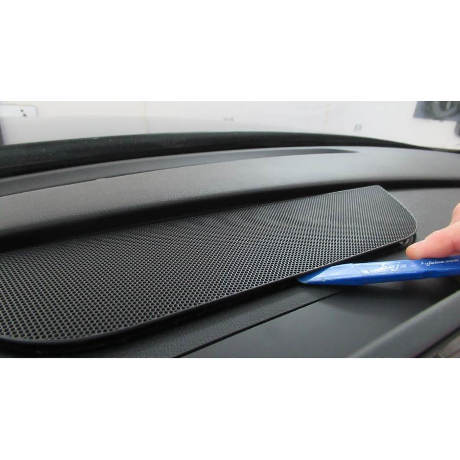 2015 Audi Q3 Center dash speaker location