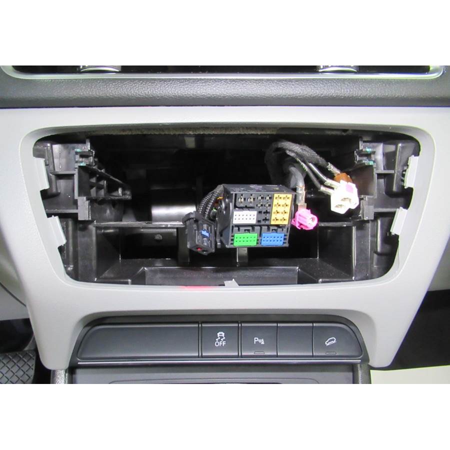 2017 Audi Q3 Factory radio removed