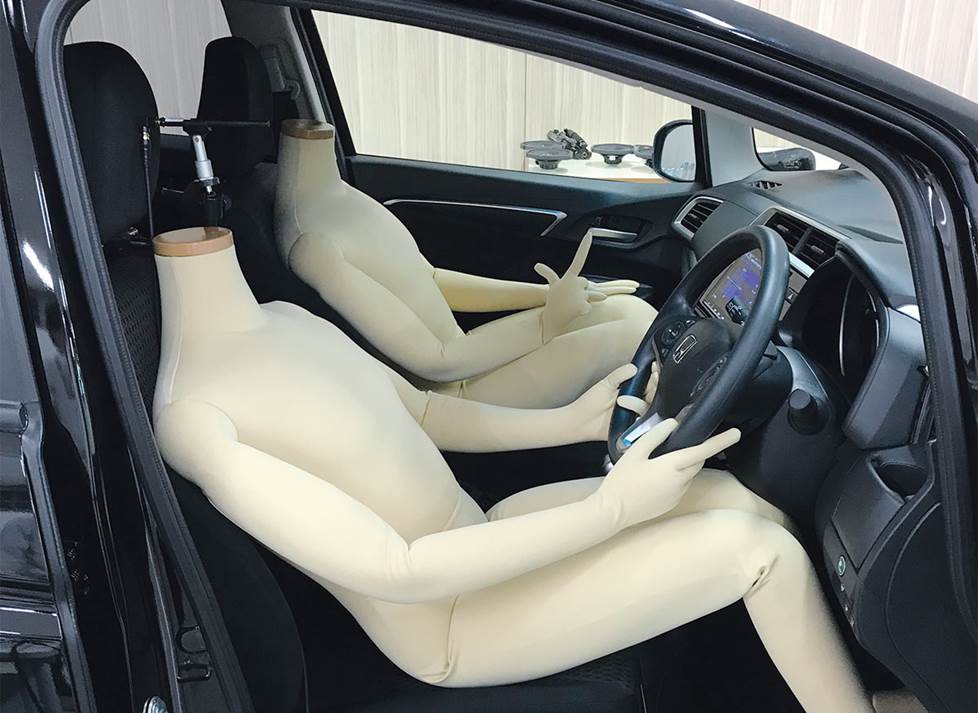 in-car audio testing with mannequins
