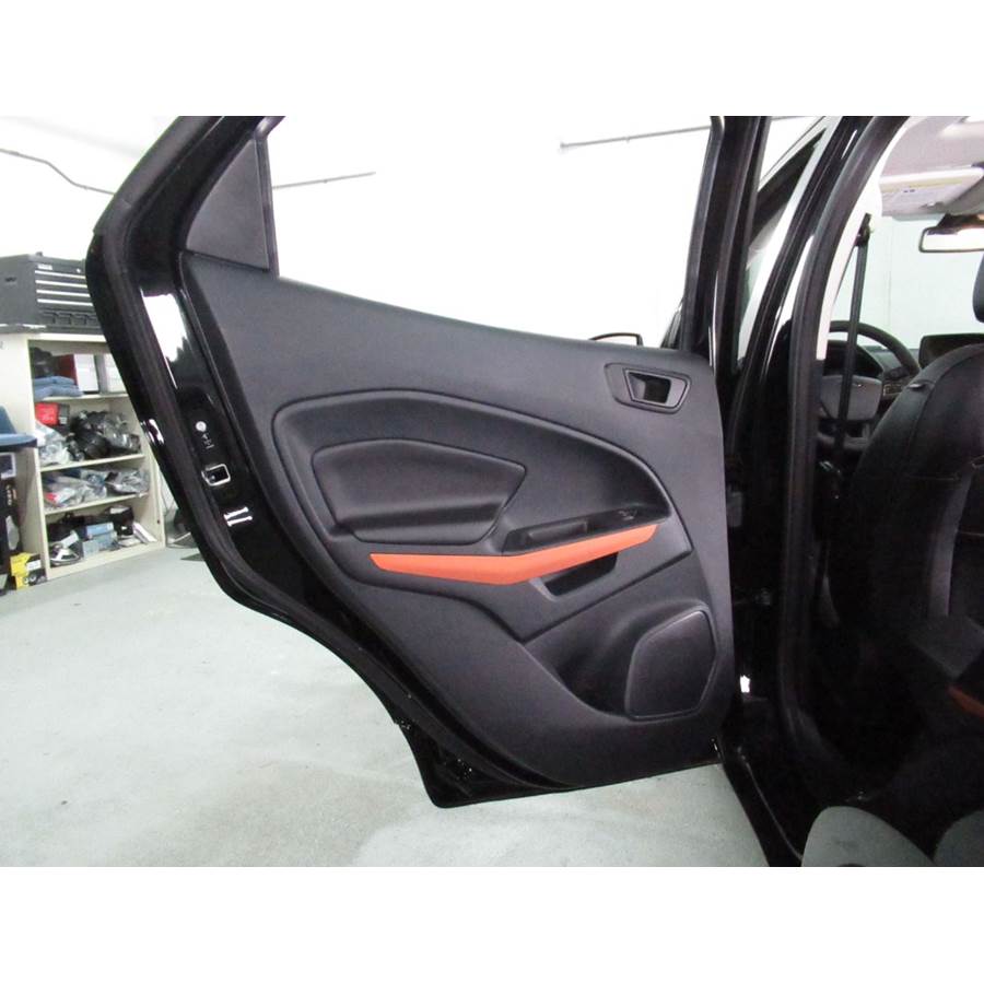 2019 Ford EcoSport Rear door speaker location