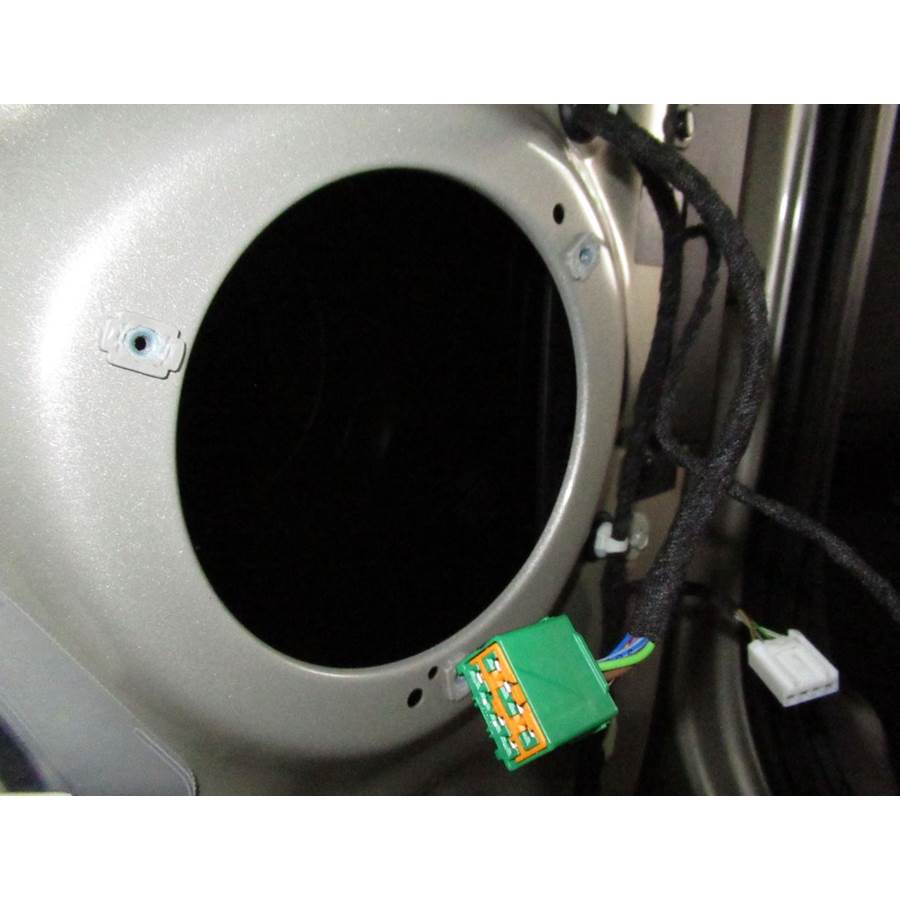 2018 Ford Expedition Max Rear door woofer removed