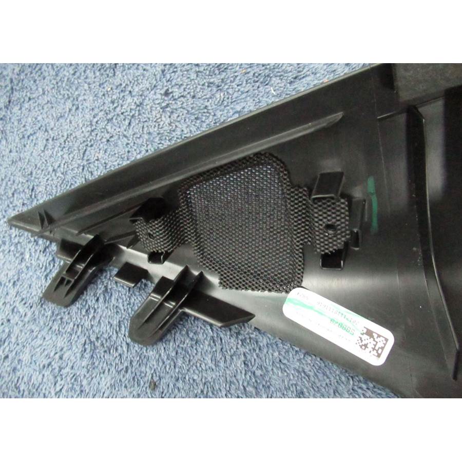 2018 Ford Expedition Front pillar speaker removed