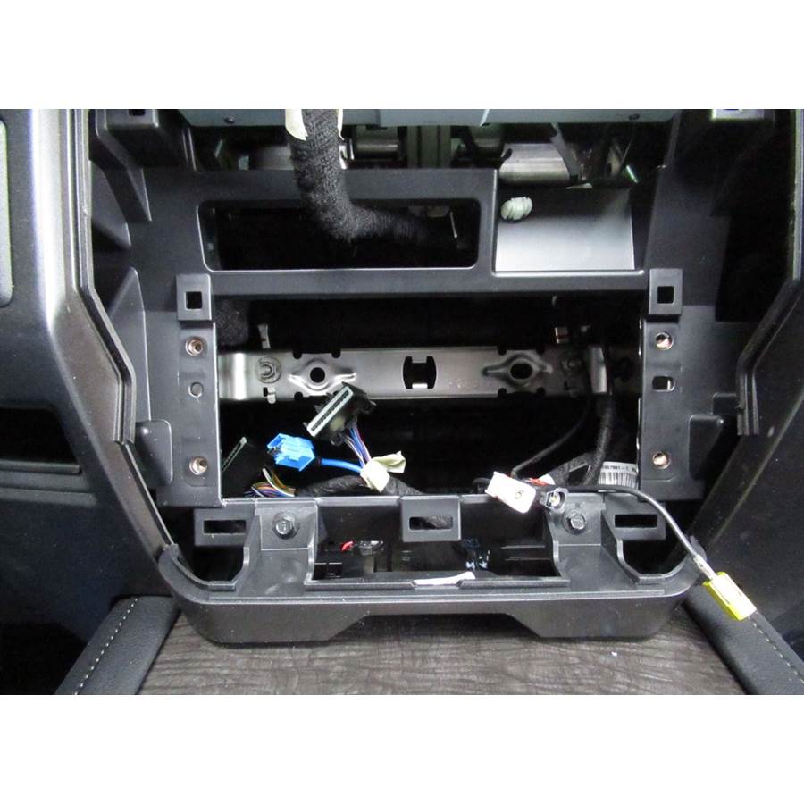 2018 Ford Expedition Factory radio removed