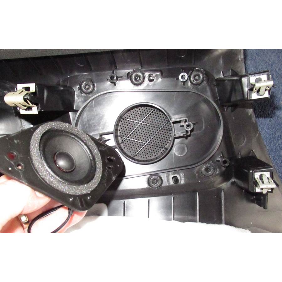 2018 Ford Expedition Rear pillar speaker removed
