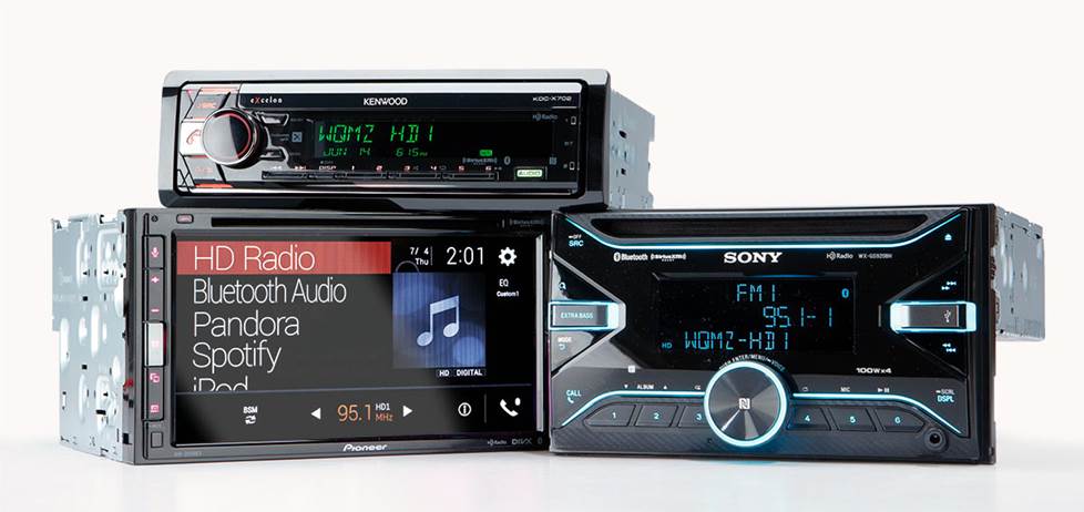 3 car stereo head units