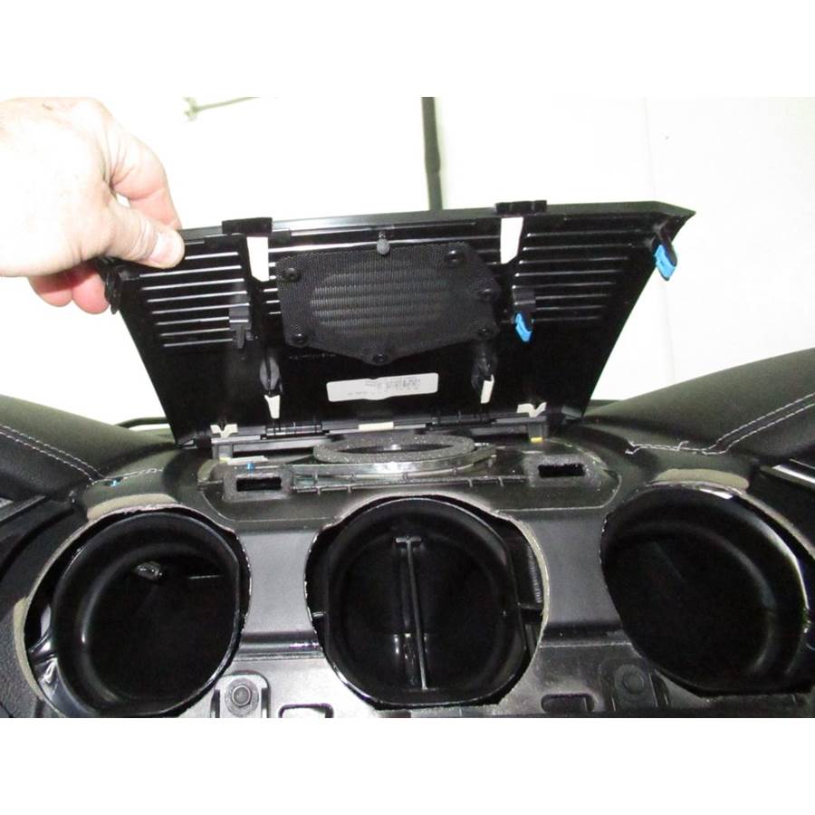 2017 Ford Mustang Center dash speaker location