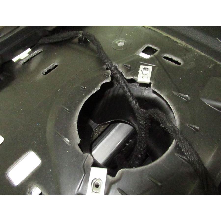 2018 Ford Mustang Center dash speaker removed
