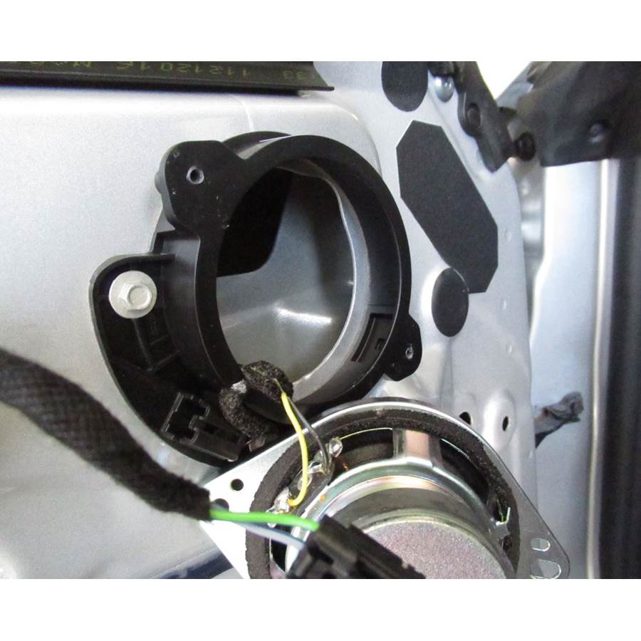2018 Ford Mustang Front door midrange removed