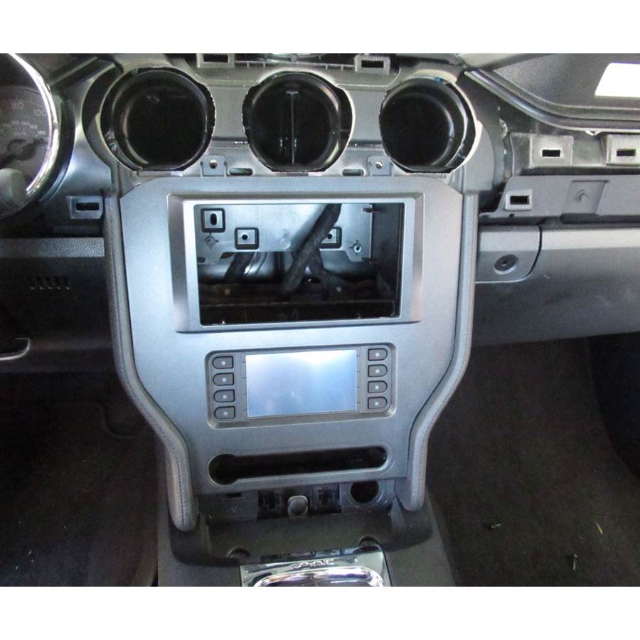2015 Ford Mustang Stereo kit installed