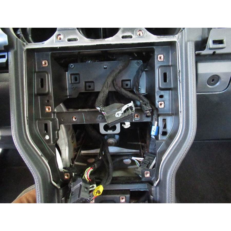 2017 Ford Mustang Factory radio removed
