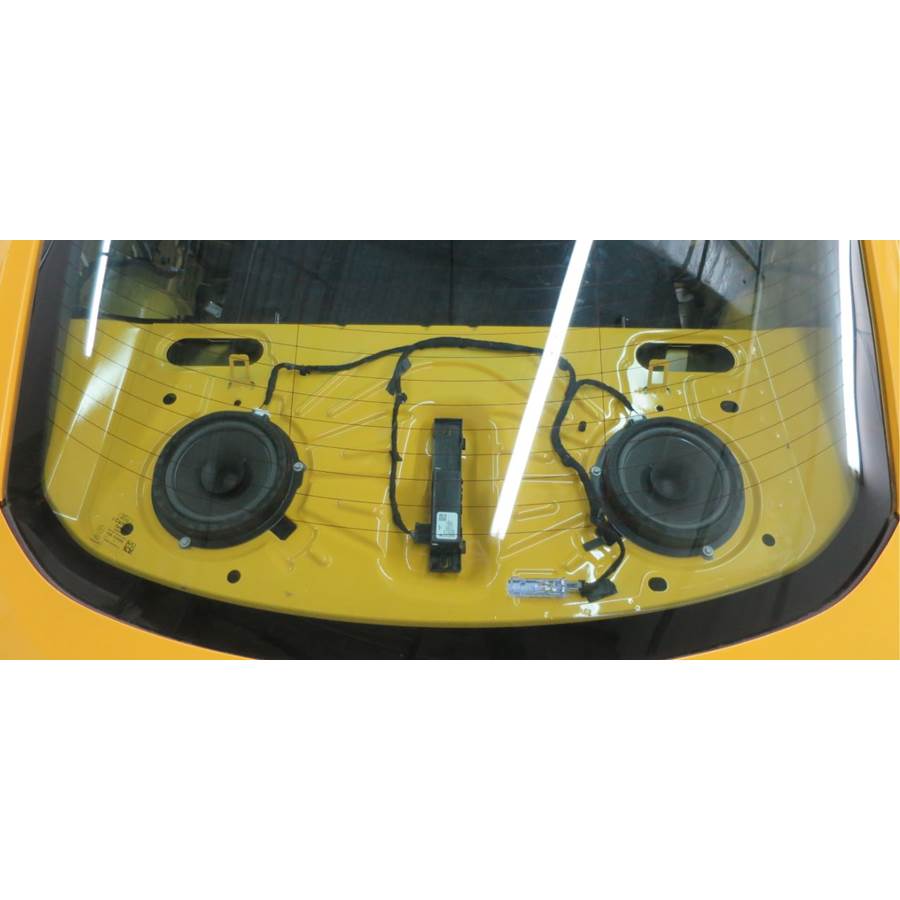 2017 Ford Mustang Rear deck speaker location