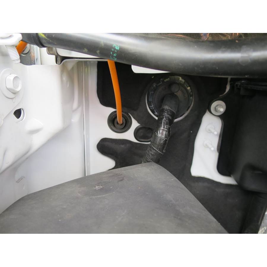 2019 Ford Transit Cargo Firewall access