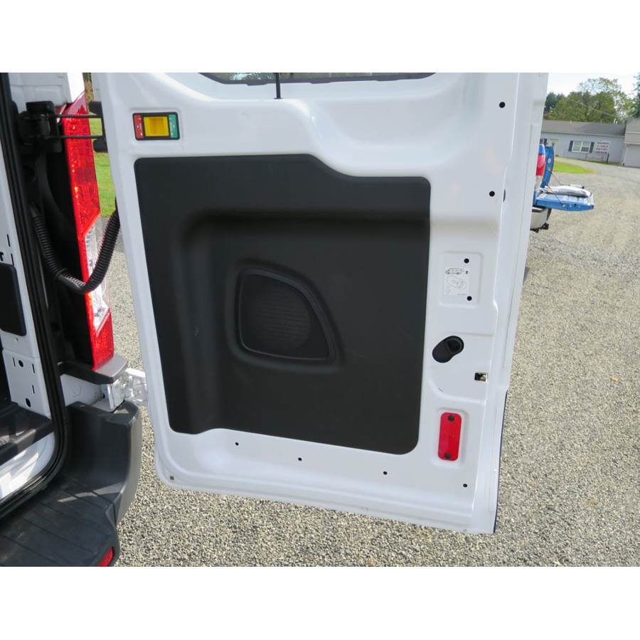2018 Ford Transit Passenger Tail door speaker location