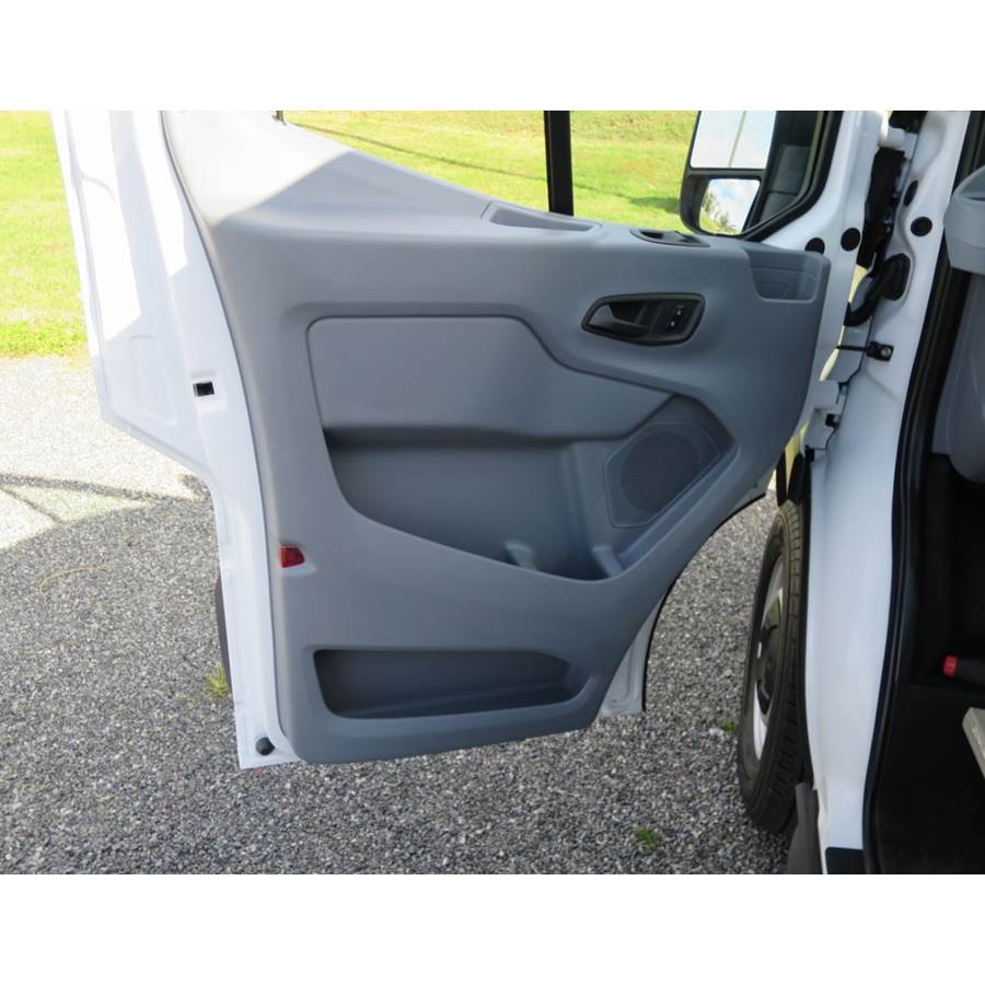 2018 Ford Transit Passenger Front door speaker location