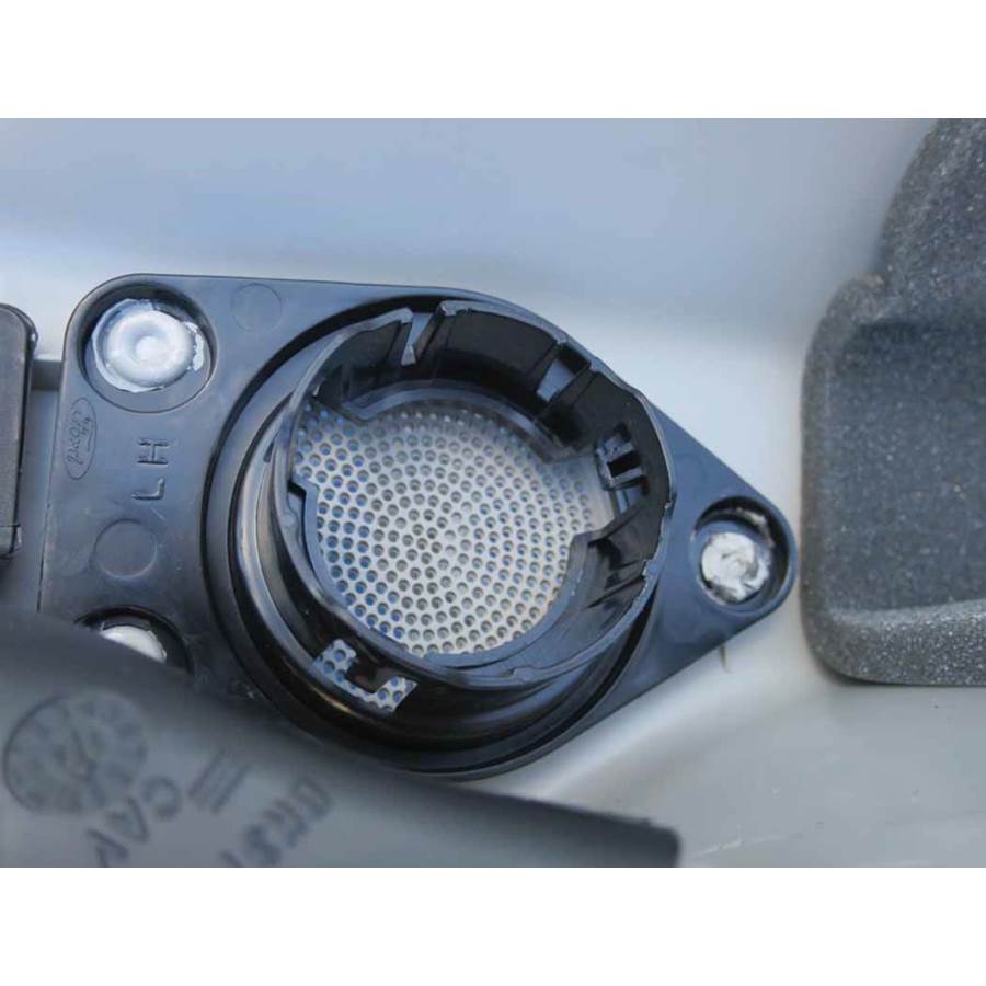 2019 Ford Transit Cargo Front pillar speaker removed