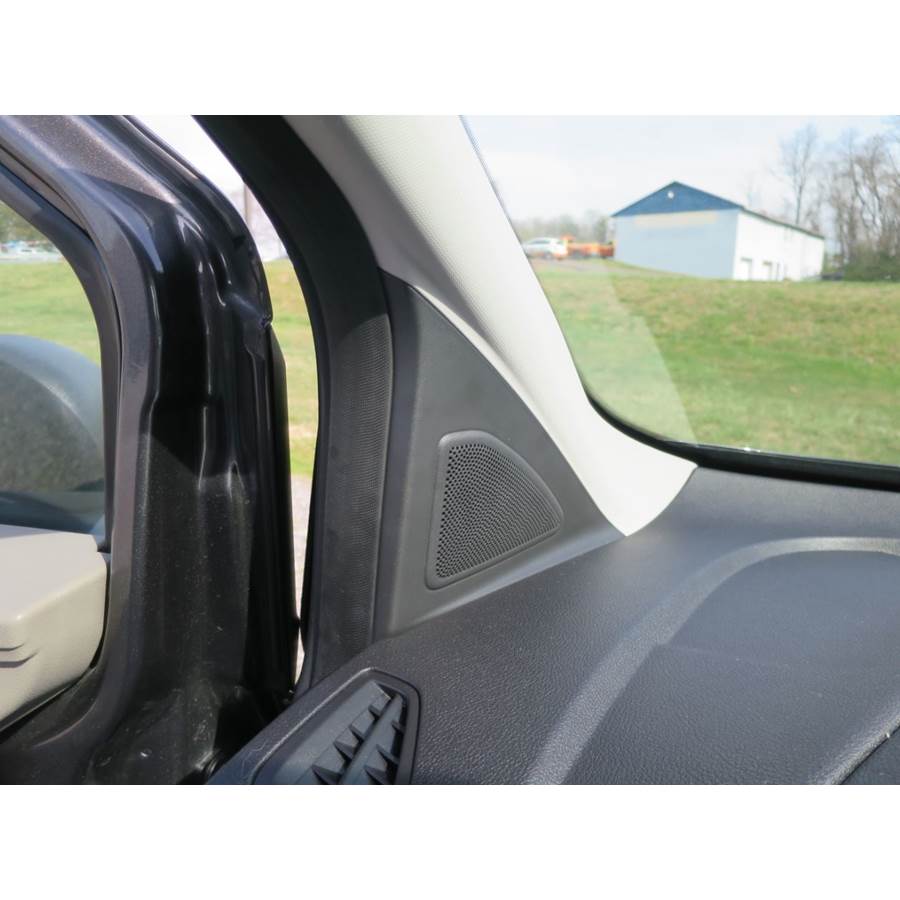 2023 Ford Transit Connect Front pillar speaker location