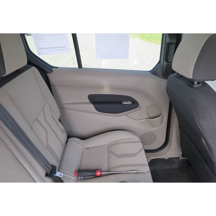 2023 Ford Transit Connect Rear door speaker location