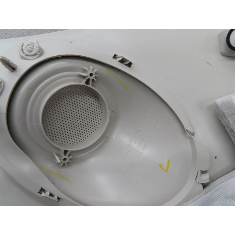 2024 Ford Edge Rear pillar speaker removed