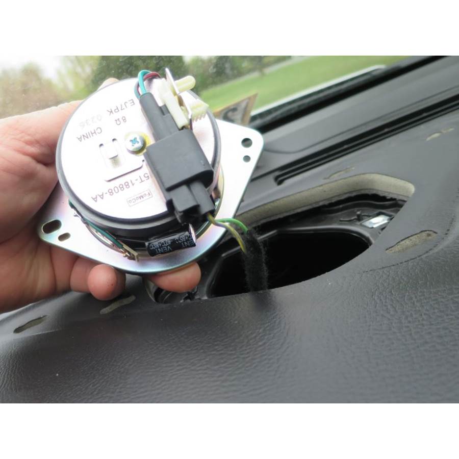 2019 Ford Fusion Center dash speaker removed