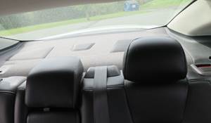 2014 Ford Fusion Hybrid Rear deck speaker location