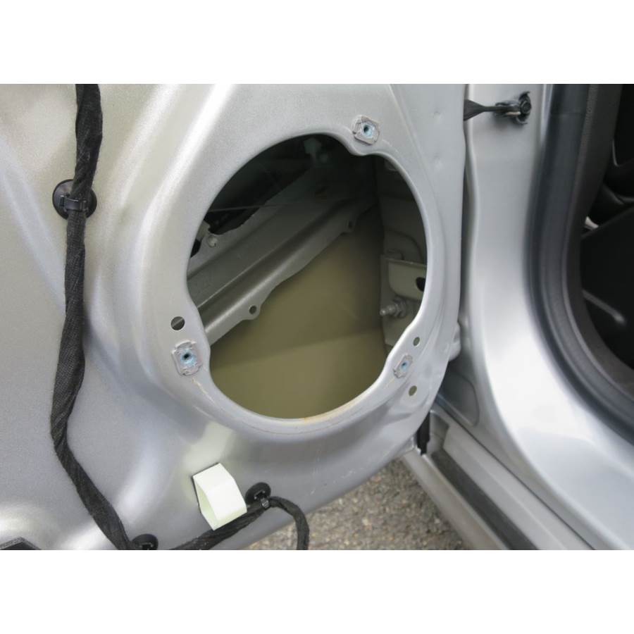 2015 Ford Fusion Hybrid Rear door woofer removed