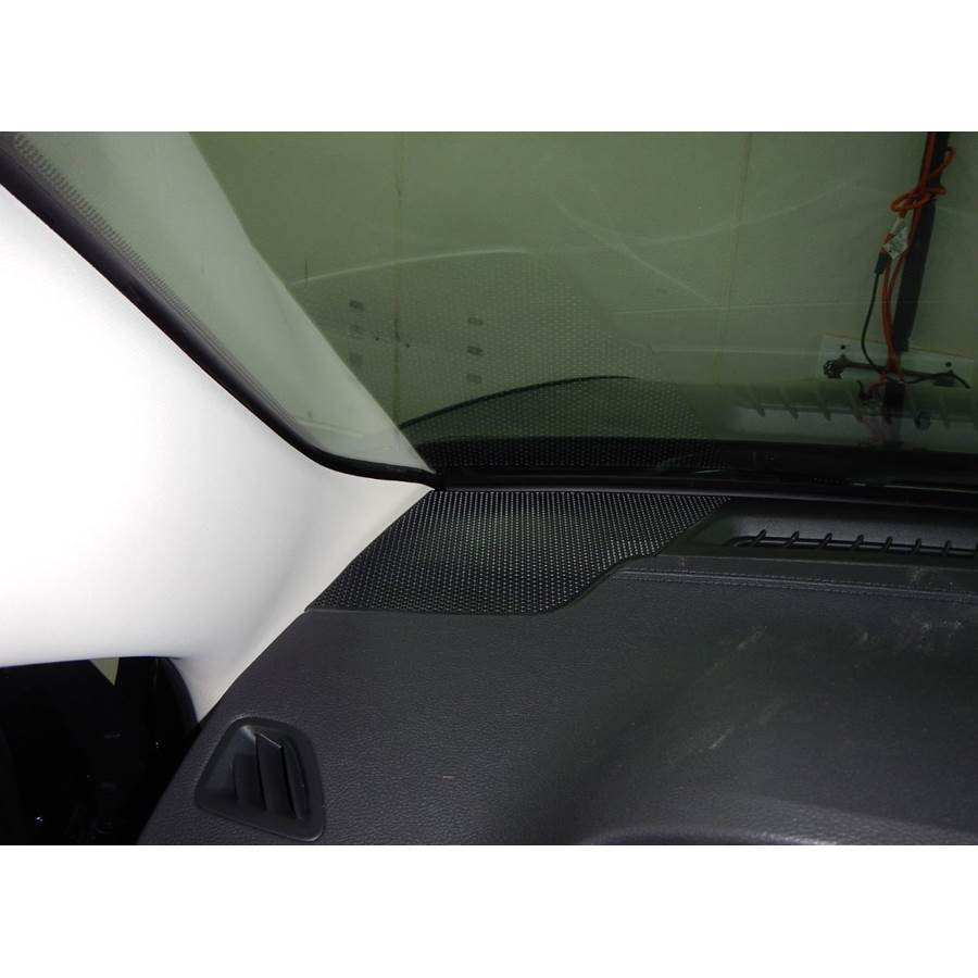 2017 Jeep Cherokee Dash speaker location