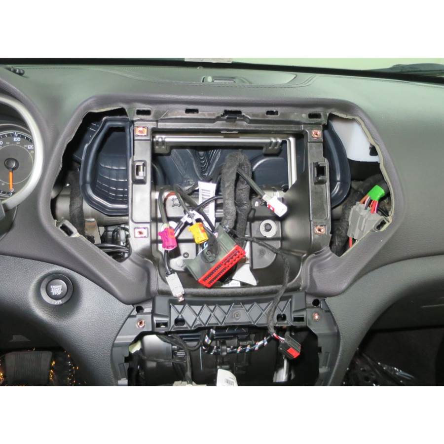 2021 Jeep Cherokee Factory radio removed