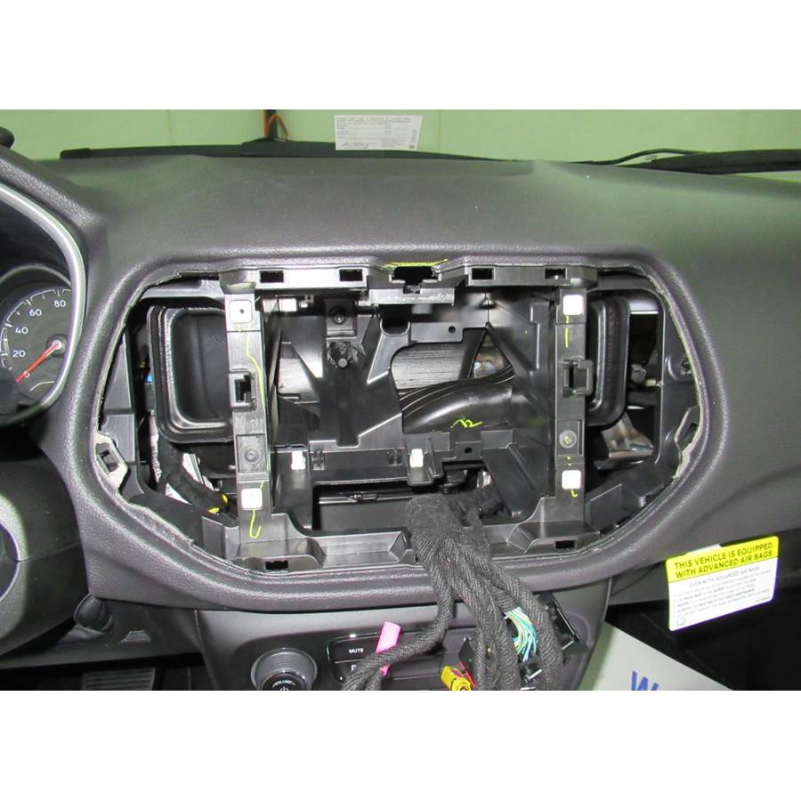 2019 Jeep Compass Factory radio removed
