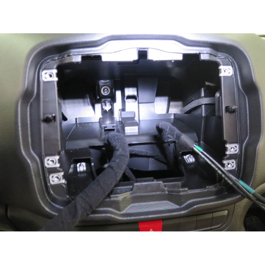 2023 Jeep Renegade Factory radio removed