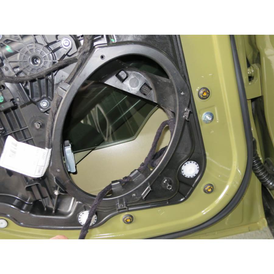 2023 Jeep Renegade Rear door speaker removed