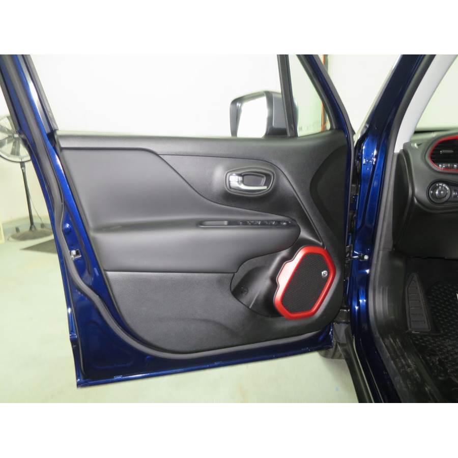 2018 Jeep Renegade Front door speaker location