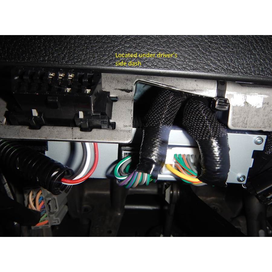 2016 Jeep Wrangler Unlimited Factory amplifier